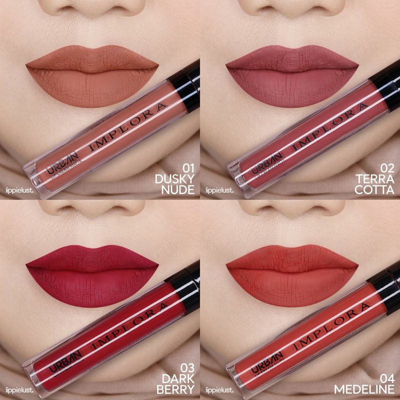 Implora Urban Lip Cream Matte/Lip Velvet Implora/Lipcream Velvet Implora/ Lipcream Implora