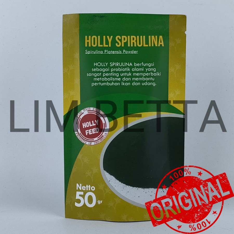 HOLLY SPIRULINA 50 GRAM / SPIRULINA PLATENSIS / SPIRULINA POWDER