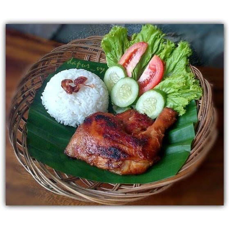 

ayam bakar+nasi