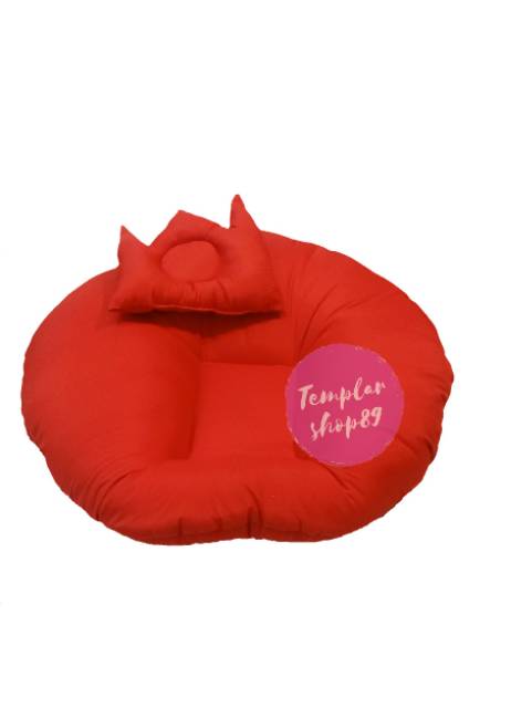 Sofa bayi / baby launcer free bantal mahkota bayi polos