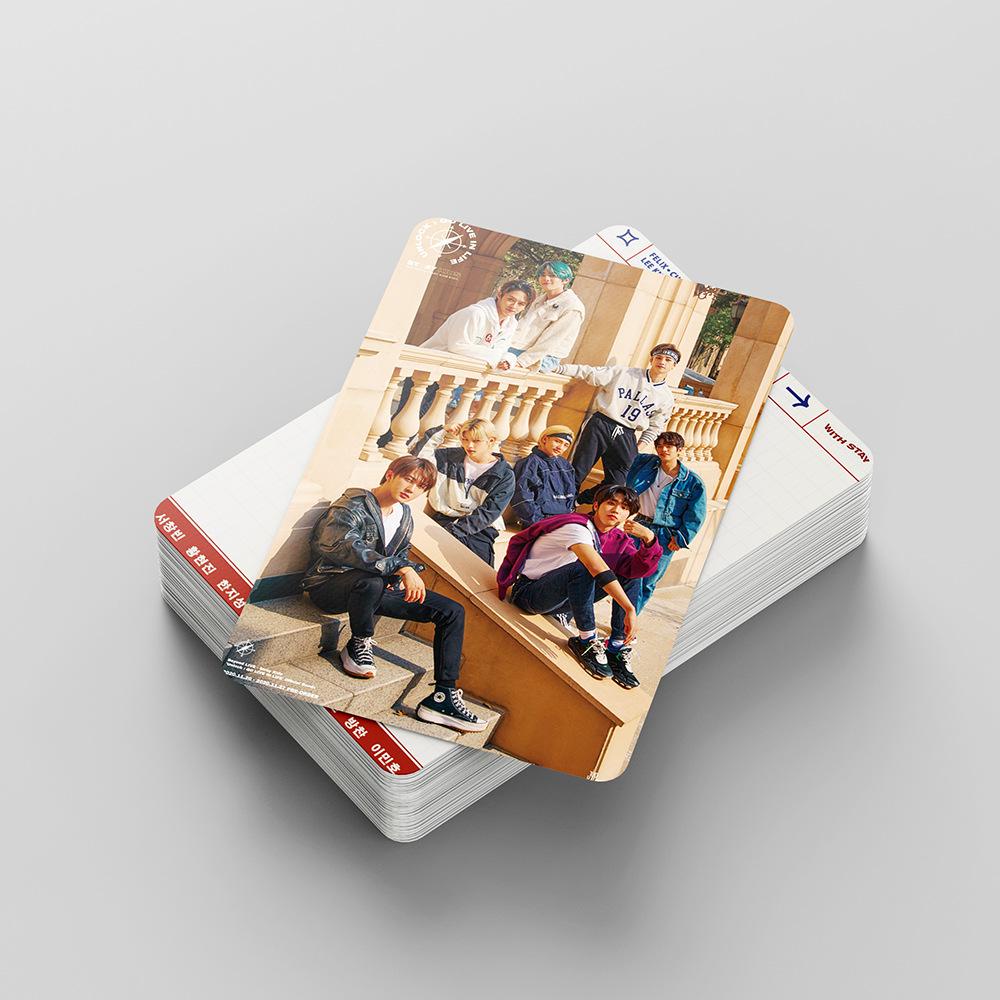 Lanfy Stray Kids2021 Fans Collection Album Baru GO LIVE Self Made Kartu Photocard