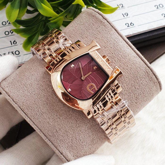 (BISA COD) KLIK BELI  Jam Tangan Wanita Aigner Original Type : A1800 Baterai T7