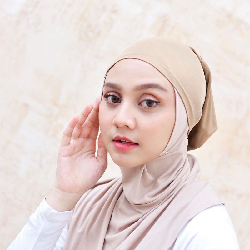 Ciput Arab Bando Basic Inner Jersy  BUY 1 GET 1 Ciput Hijab Bandana Ciput Premium