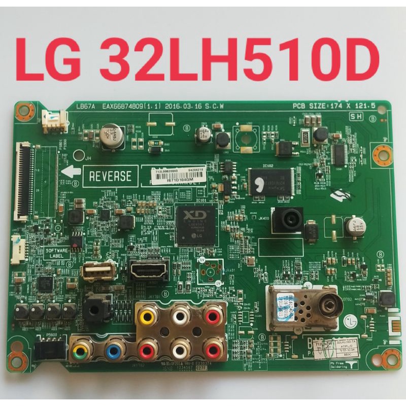 Mainboard TV LG 32LH510D- mb LG 32lh510d MB 32lh510