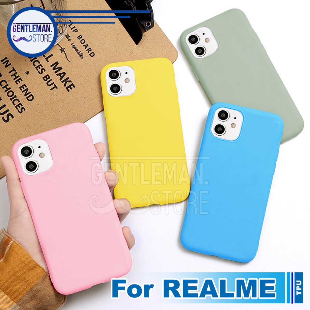 CASE TPU BASIC REALME 5 5i 5S 8 4G 8 5G C11 C12 C15 C2 C25 C3 NARZO 20 NARZO 30A