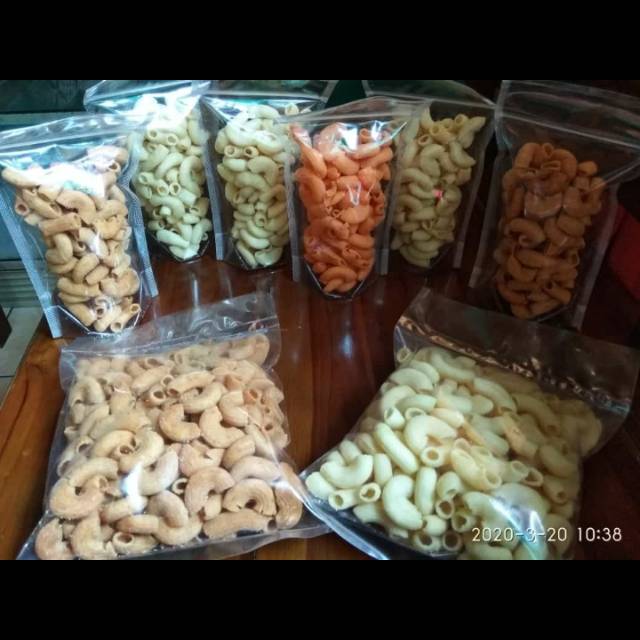 

Paket makaroni keju aneka rasa( 4-5 rasa)
