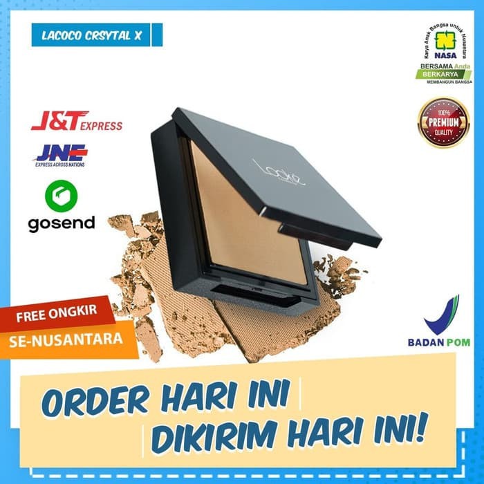 BEDAK PADAT - LOOKE MAIA Holy Perfecting Pressed Powder Looke Cosmetic