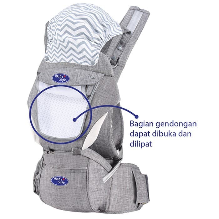 BabySafe Hip Seat Cross Backstrap