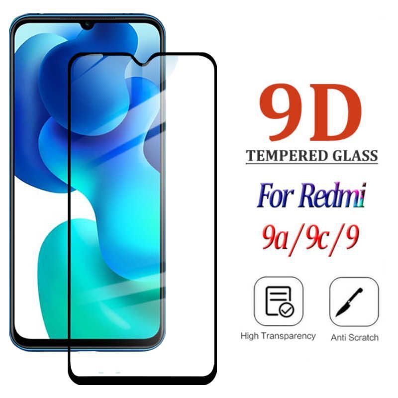 Tempered Glass Full Screen Xiomi Redmi 9 / 9C temper glass full cover premium glass/Antigores