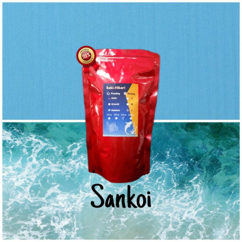 SAKI HIKARI COLOR S M L 500 GR FLOATING
