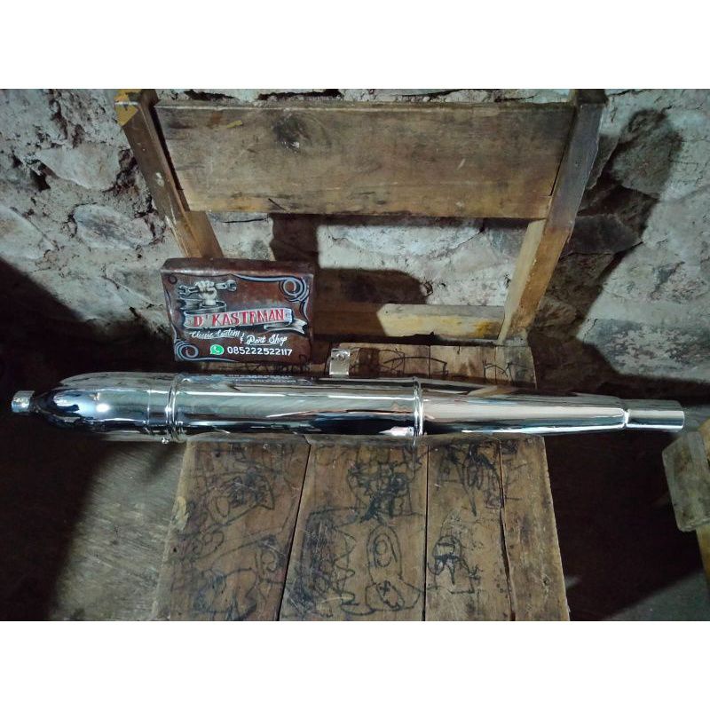 knalpot replika  BMW R26 R27