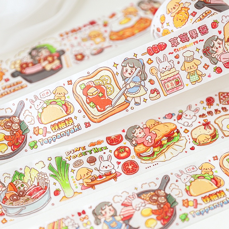 

Sticker Roll Selotip Washi Tape / Masking Tape Diary Scrapbook Journal