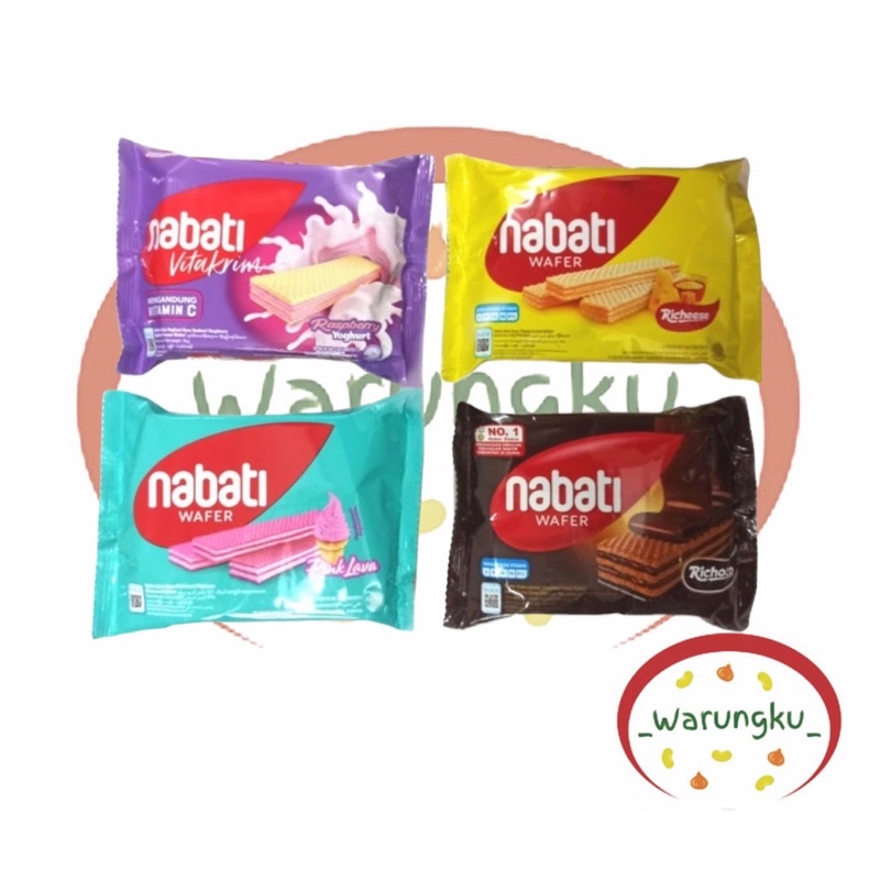 

NABATI Wafer 1000 Aneka Rasa - 16gr x 1 Pcs