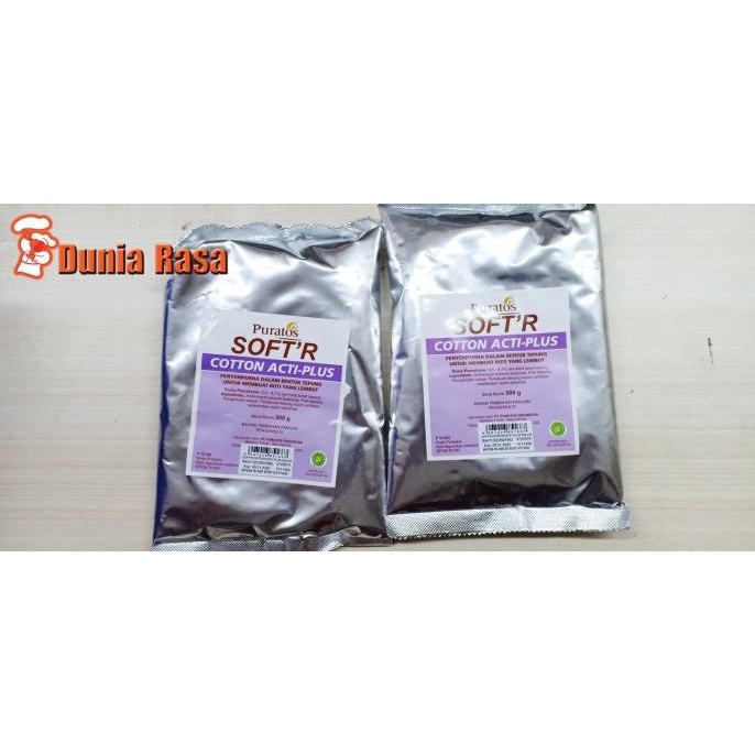 

Puratos Soft'r Cotton Acti-Plus 500g (Bread Improver - Pelembut Roti)