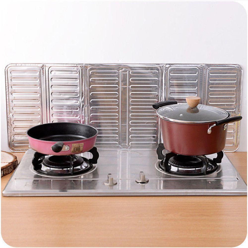 Populer Oil Splash Guard Pan Removable Pelindung Penggorengan Dapur