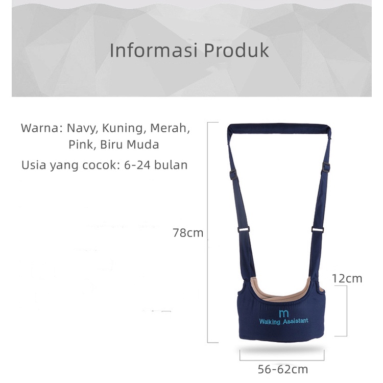 Alat Bantu Jalan Bayi Baby Walking Assistant Alat Belajar Jalan Bayi YD03