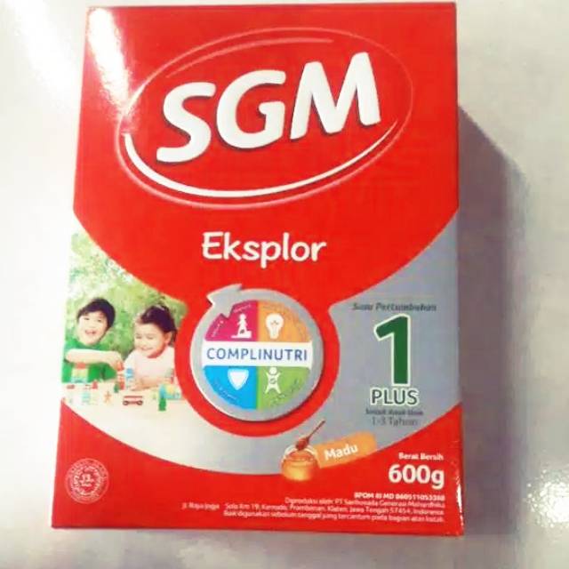 

Sgm 1+ eksplor 600gr madu