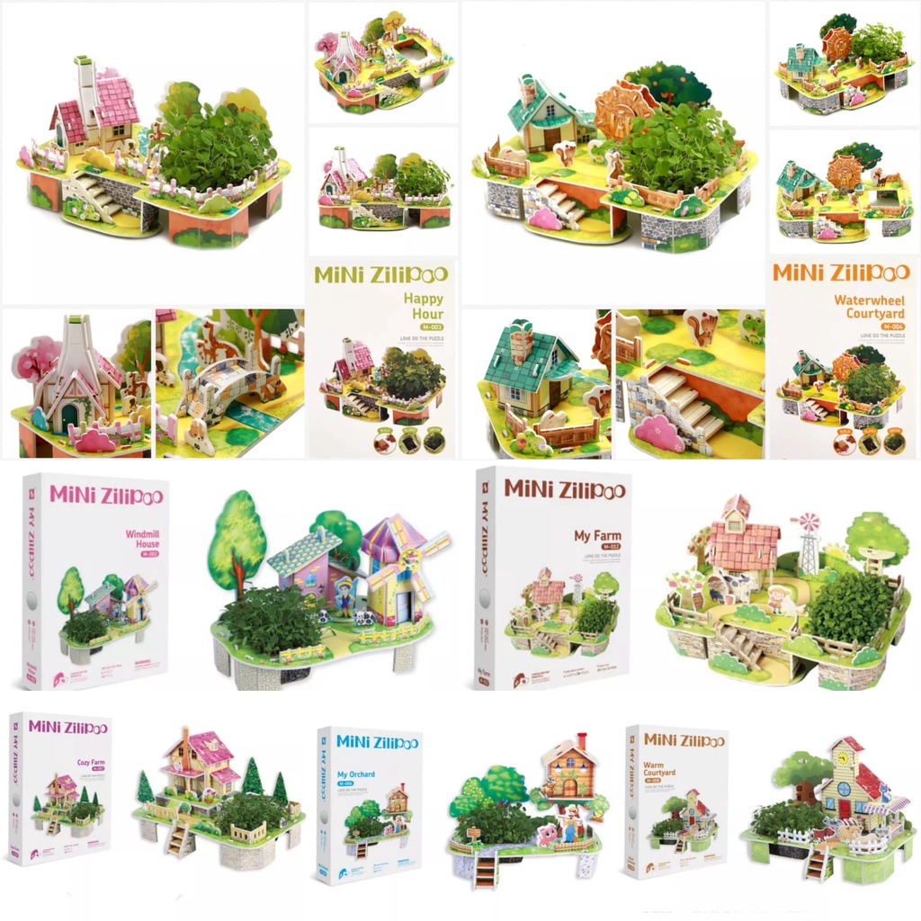 Puzzle 3D Bercocok Tanam My Orchard M-006 - Science Puzzle - Kado anak