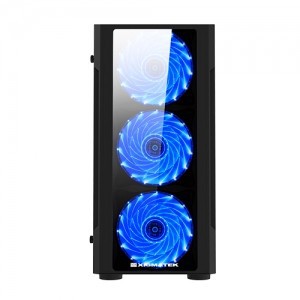 Casing Xigmatek Scorpio II - Tempered Glass m-ATX Gaming Case