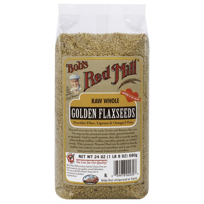 

Golden Flaxseed/Biji Rami Utuh Organik/Bob Red Mill/Untuk Jantung/
