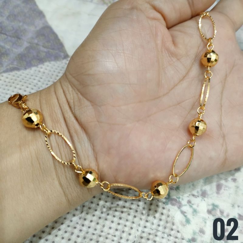 Gelang Jurai Fashion Gold G08027