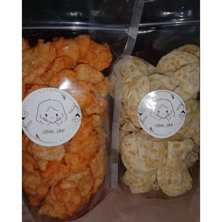 

KERIPIK TEMPE & BASRENG Renyah bikin nagihh