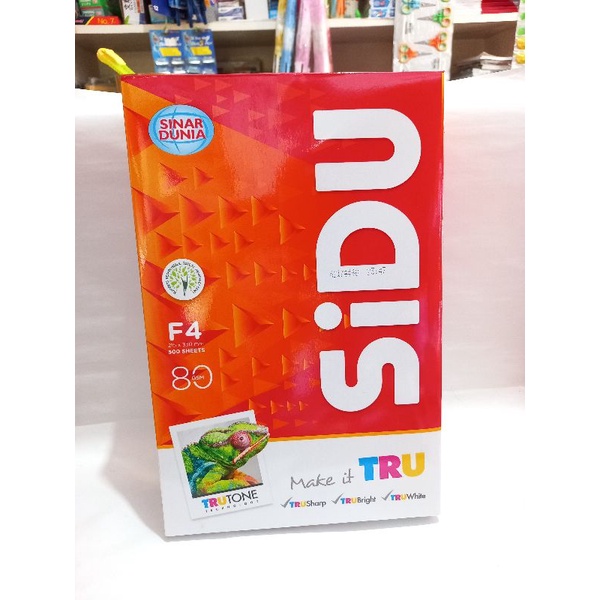 

Kertas Fotocopy SiDU 80 gsm F4 (putih)