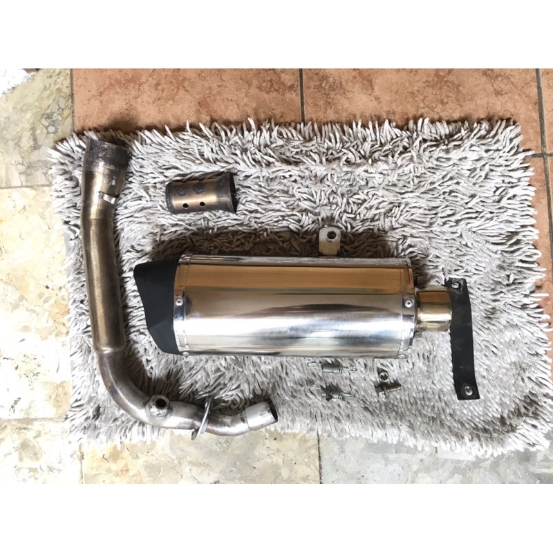 knalpot custome remus vespa matic tipe S