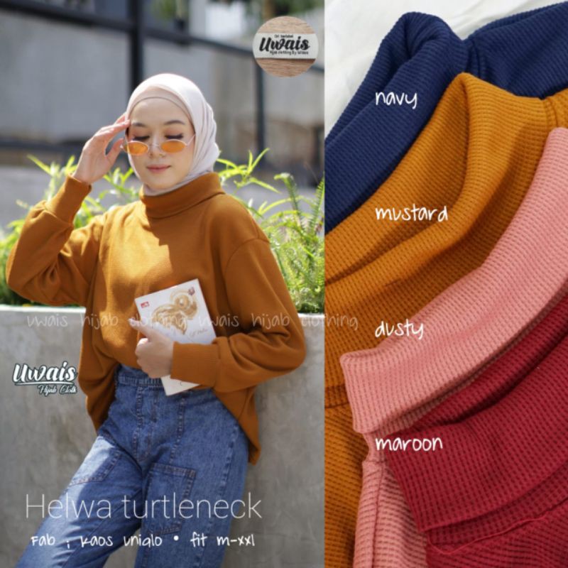 Helwa Turtleneck Uwais Hijab