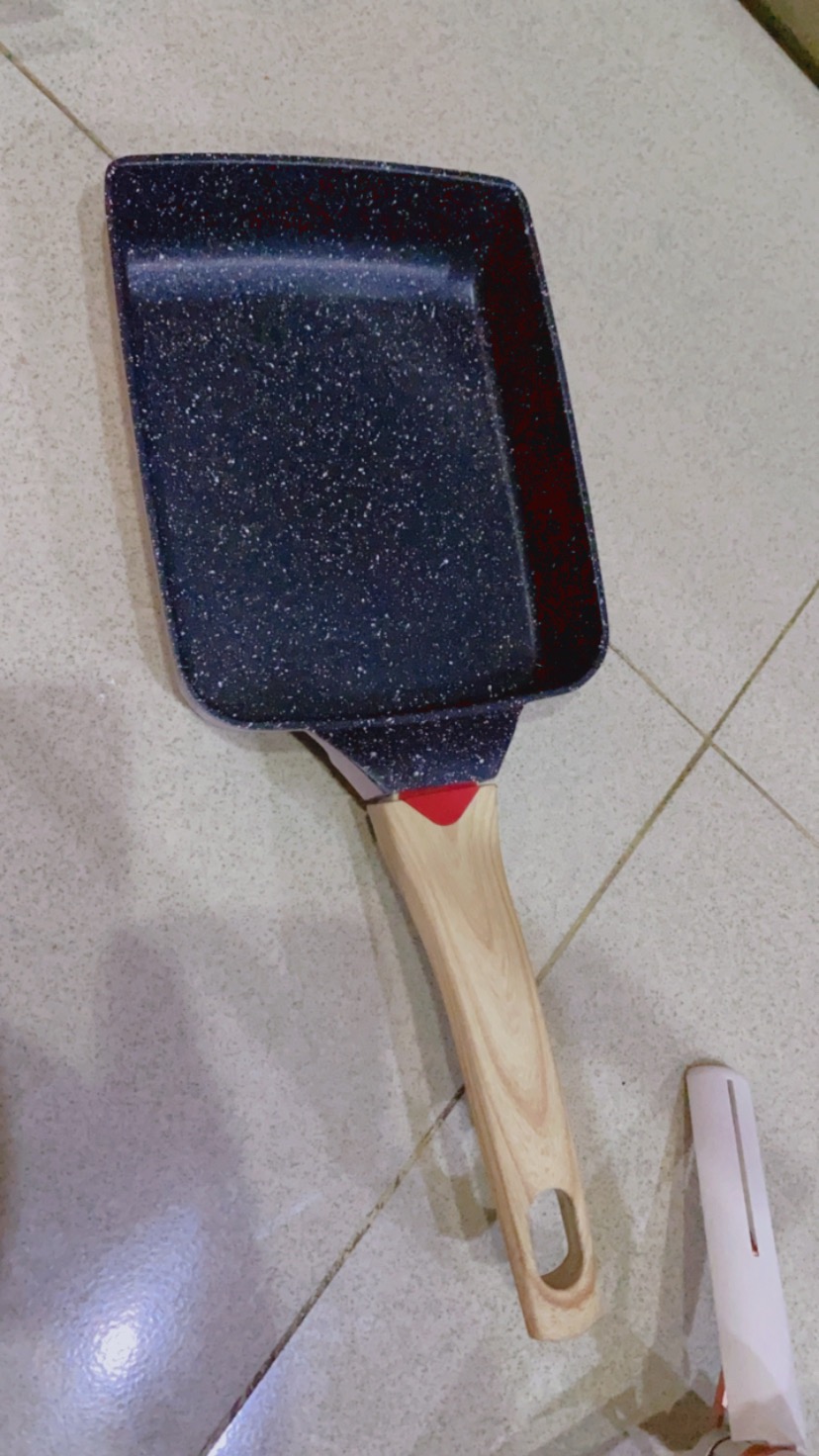 Omlette Pan || Marble Ceramic Pan Wajan Telur Ceramic Omlette Pan Wajan