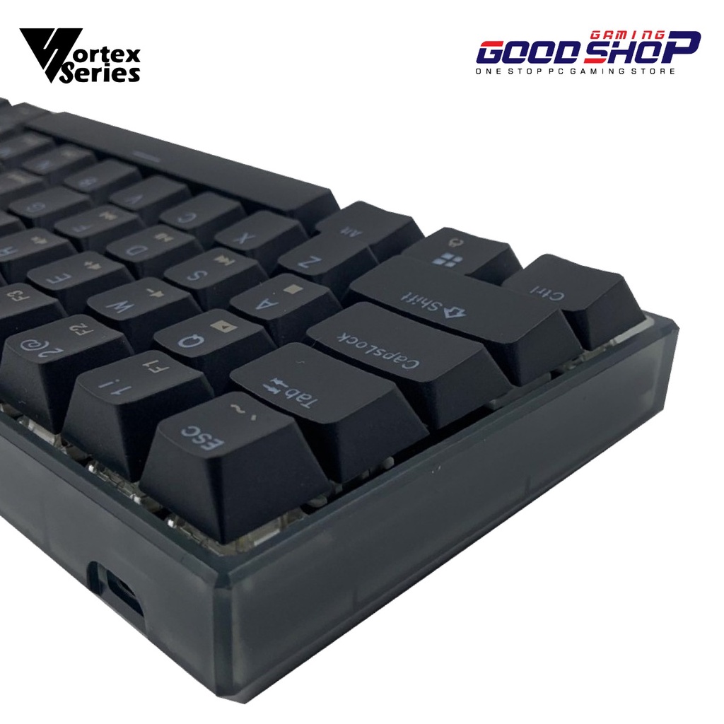 VortexSeries VX5 PRO 60% Mechanical Keyboard - Smokey Black