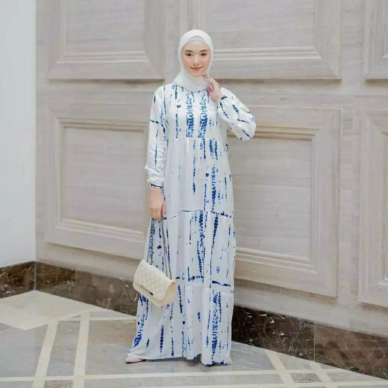 gamis bahan katun