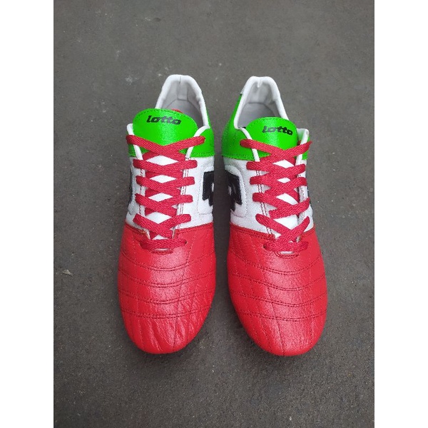 Sepatu Bola Kulit Lotto Italy Pull Besi