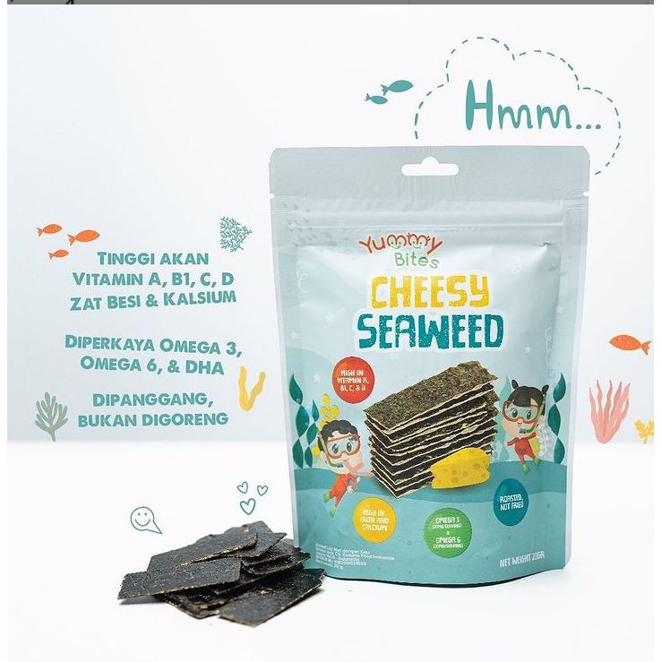 Yummy Bites Cheesy Seaweed 30 G