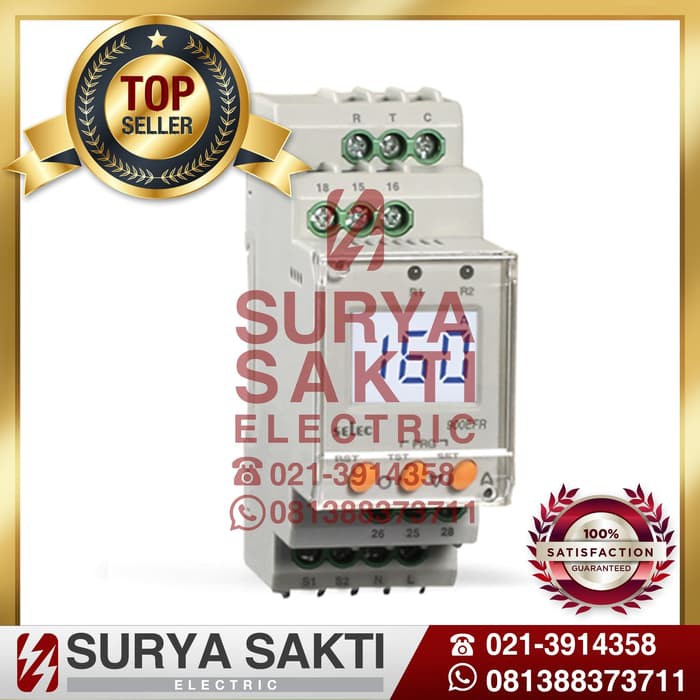 SELEC 900ERF - 2 PFR EFR EARTH FAULT PROTECTION RELAY