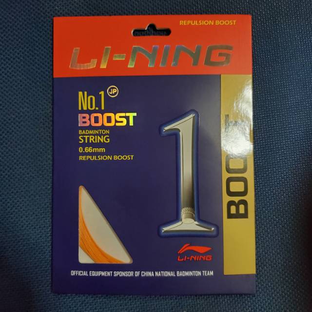 Jual Senar Badminton Lining Number 1 BOOST No 1 No1 Original Indonesia