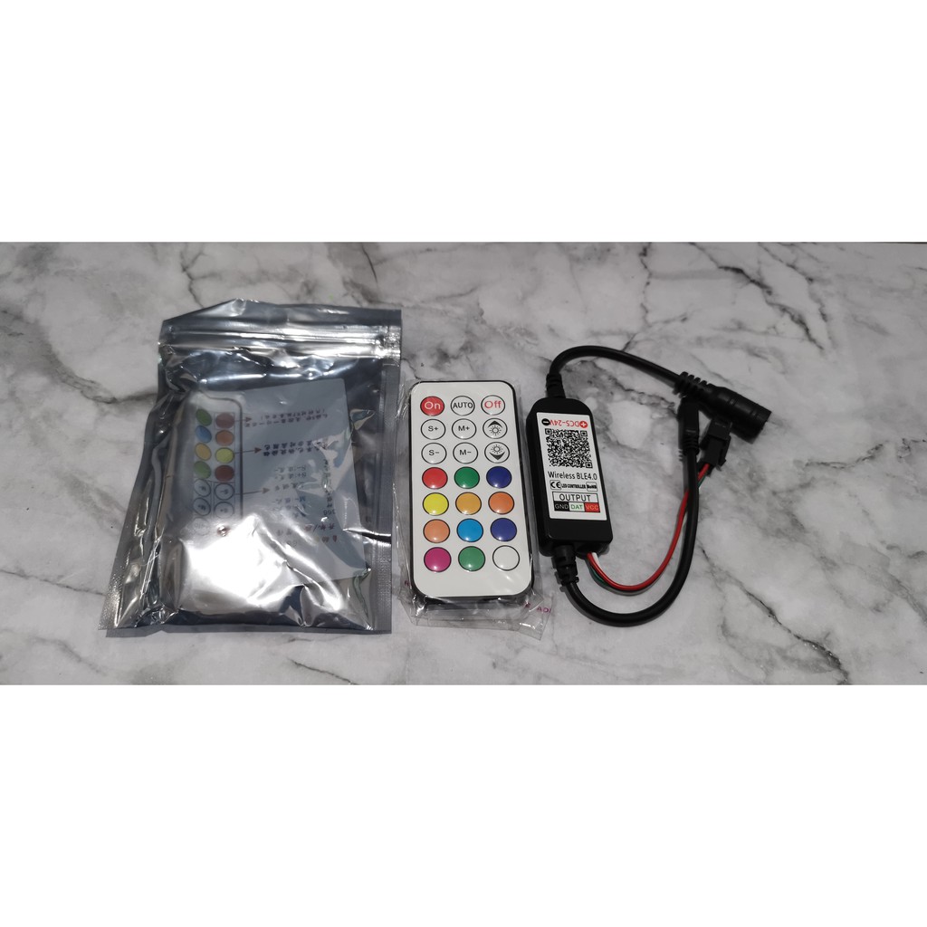 Controller Remote Bluetooth aplikasi RGB WS 2811 2812B 1903 ws2811 ws2812b ws1903 banyak mode