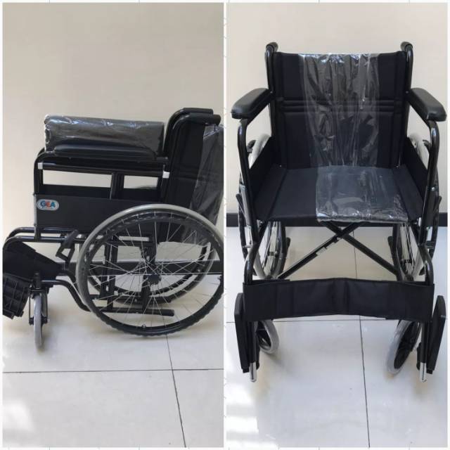 Jual Kursi Roda GEA Standart Hitam FS Shopee Indonesia