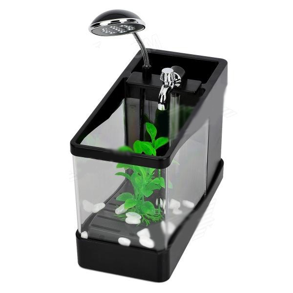aquarium mini/usb aquarium mini lileng918 akuarium mini