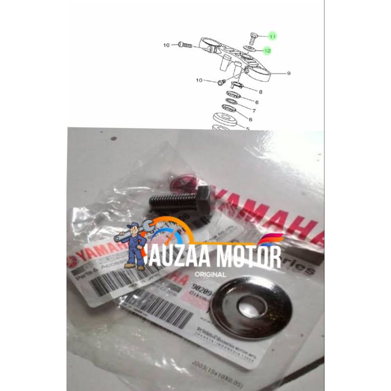 BAUT SEGITIGA ATAS YAMAHA R15 old R15 V3 Original Yamaha