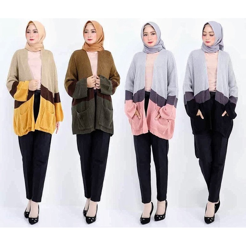 CARDIGAN OVERSIZE / CAMEROON CARDY / CARDIGAN WANITA