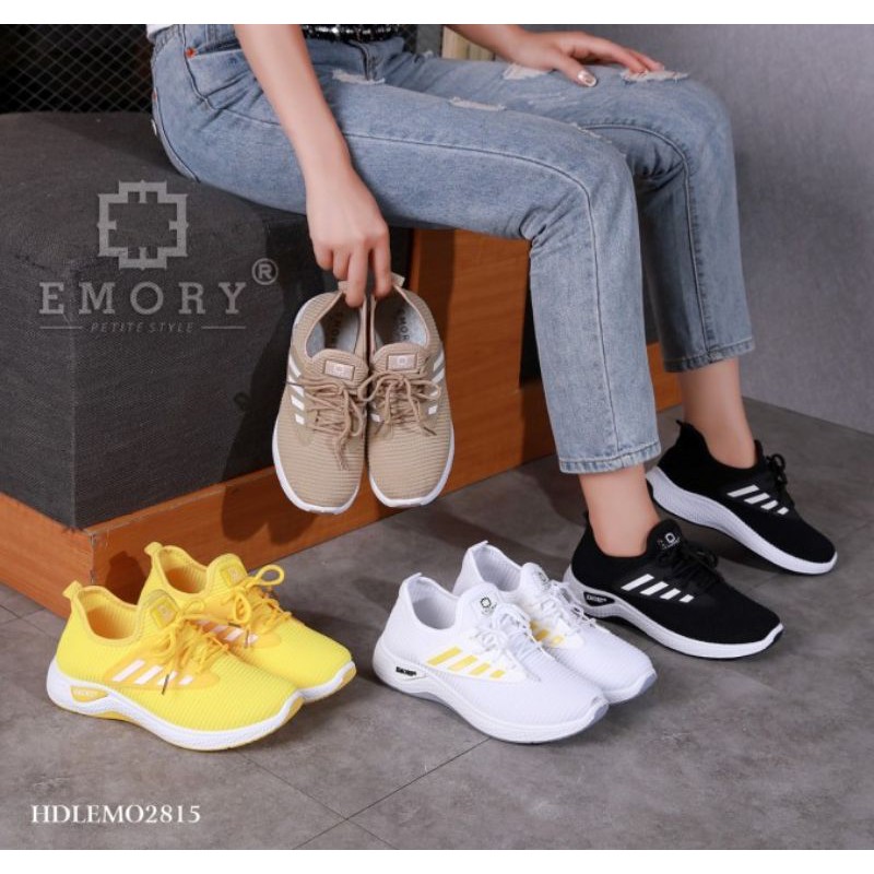 EMORY Flyknit Sneakers HDLEMO2815 Sepatu Wanita