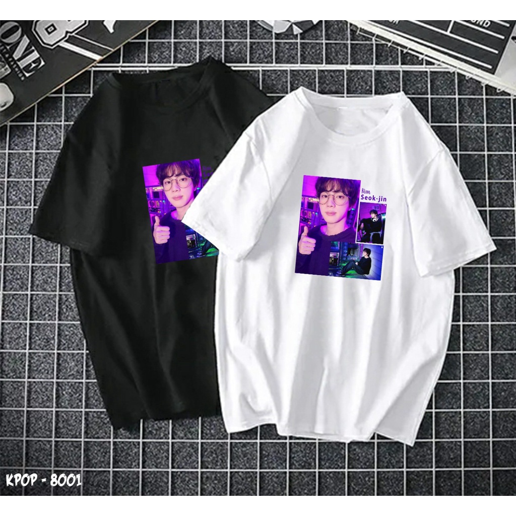 T-SHIRT / KAOS KPOP BTS / PERSONIL RM / REAL PICTURE / COMBED 30S