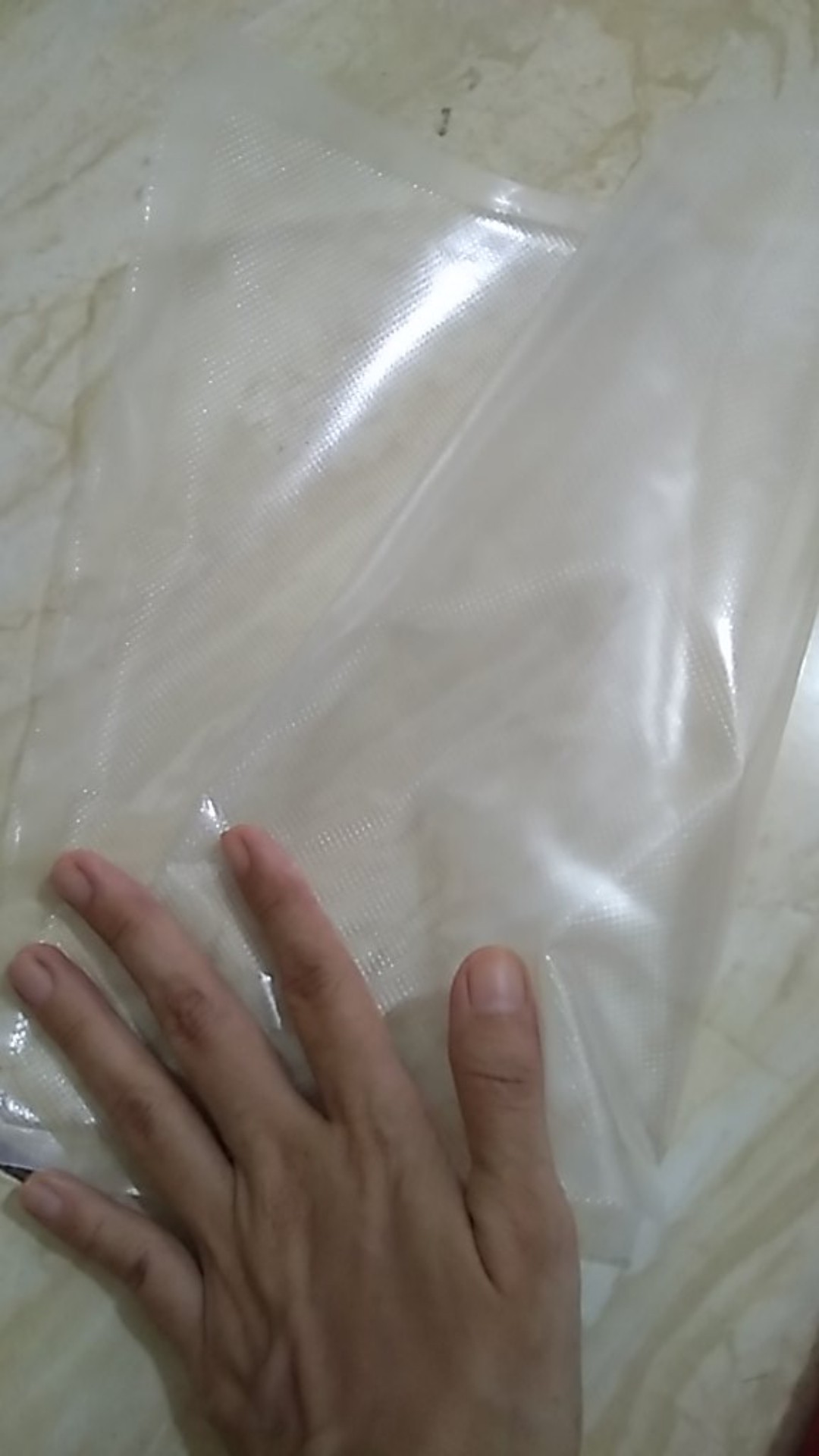 Plastik Vacuum / Vacum Bag Embossed / Plastik Vakum Makanan Embos - Delkochoice
