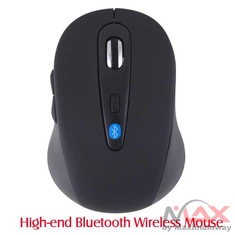 Mouse Bluetooth 3.0 2.4GHz 1600DPI - PWM-601 Warna Hitam