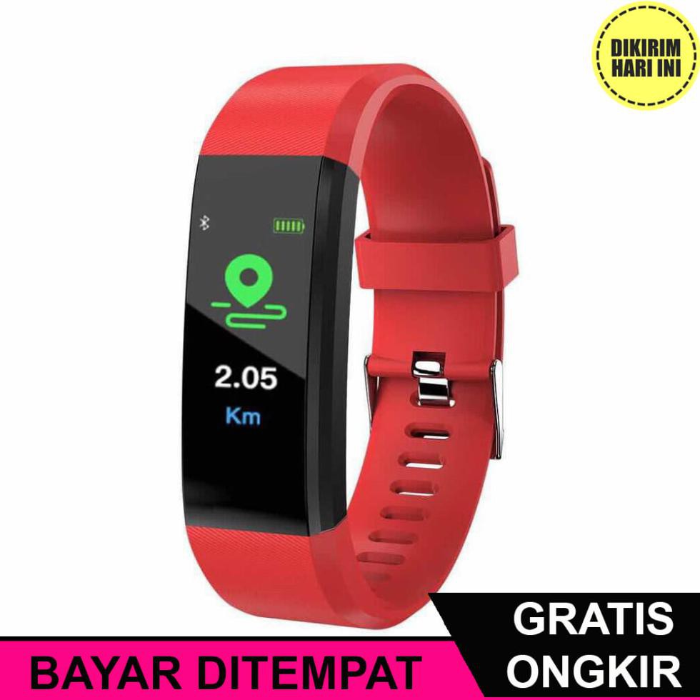 (BAYAR DITEMPAT) OE4551 JAM TANGAN SMART BAND M2 ORIGINAL BISA WA/TELP - JAM TANGAN KESEHATAN - JAM