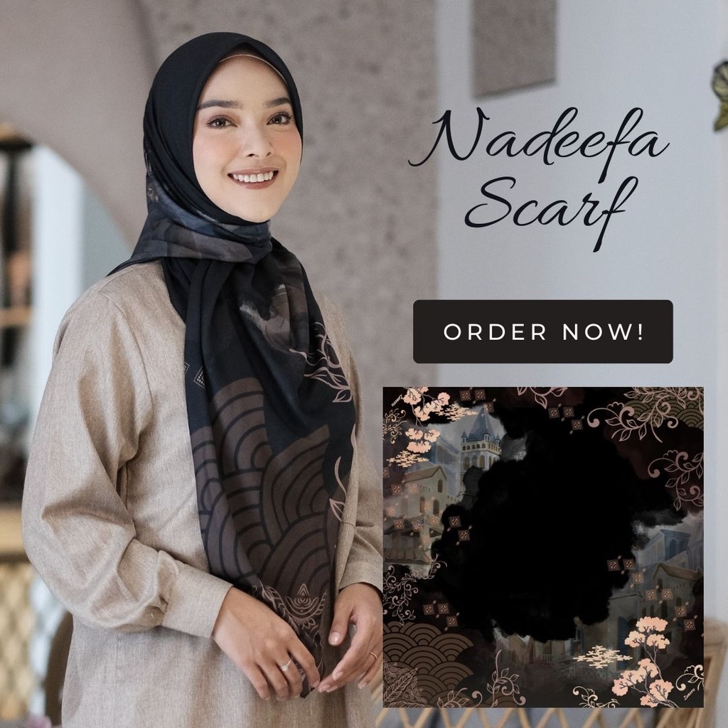 Hijab Segi empat Terbaru l Miyuki Series l PROMO RAMADHAN 2023