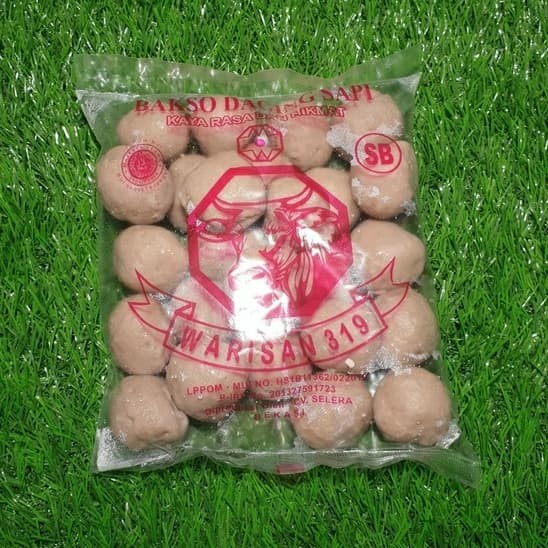 

KC Frozen - Baso Sapi Warisan SB 319 Isi 25 Pcs / Bakso Daging Sapi