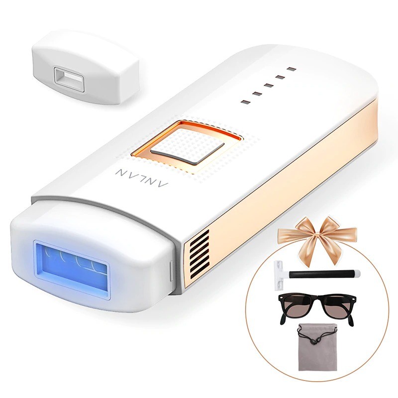 ANLAN TMY02 IPL Laser Epilator Hair Removal 500000Flashes ALTMY02-EU02 - White