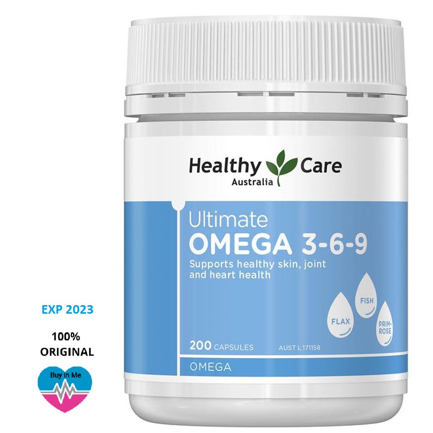 Healthy Care Ultimate Omega 369 ISI 200caps - HEALTHY CARE 369